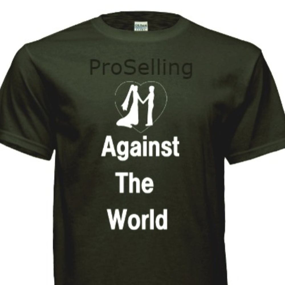 Custom T-shirt "Us Against the World"